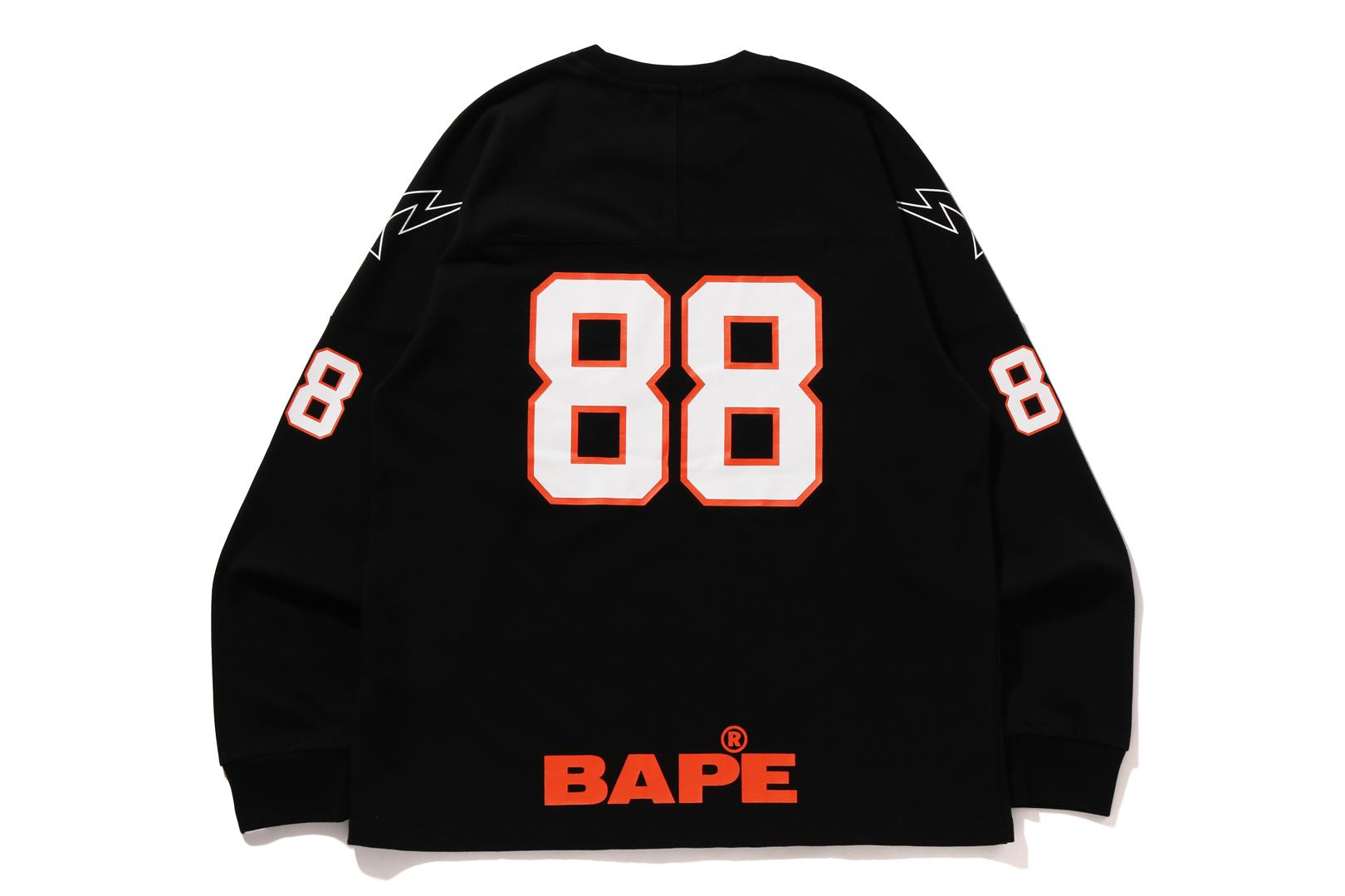 Bape long sleeve black shirt for outlet men