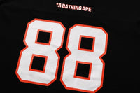 BAPE FOOTBALL RELAXED FIT L/S TEE MENS