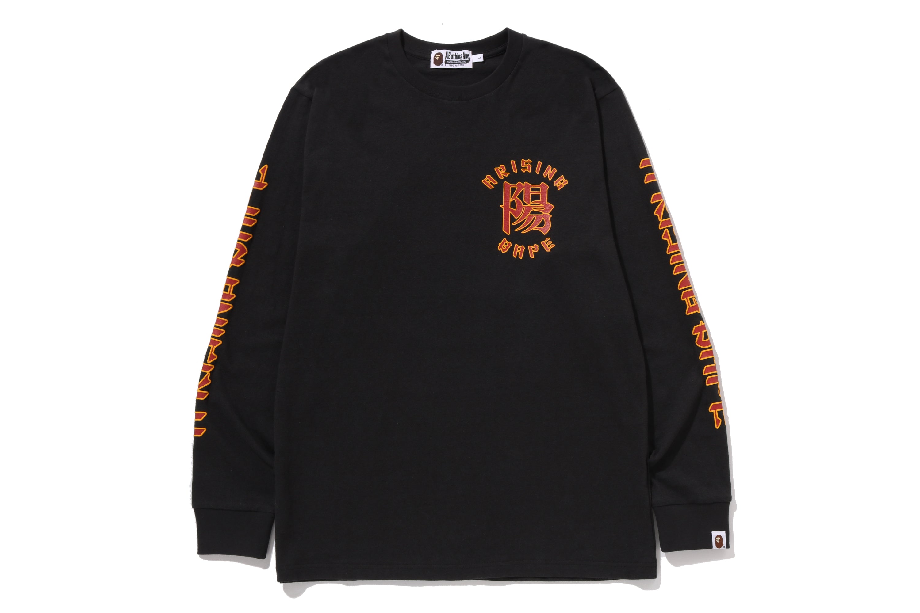 A RISING BAPE L/S TEE – eu.bape.com