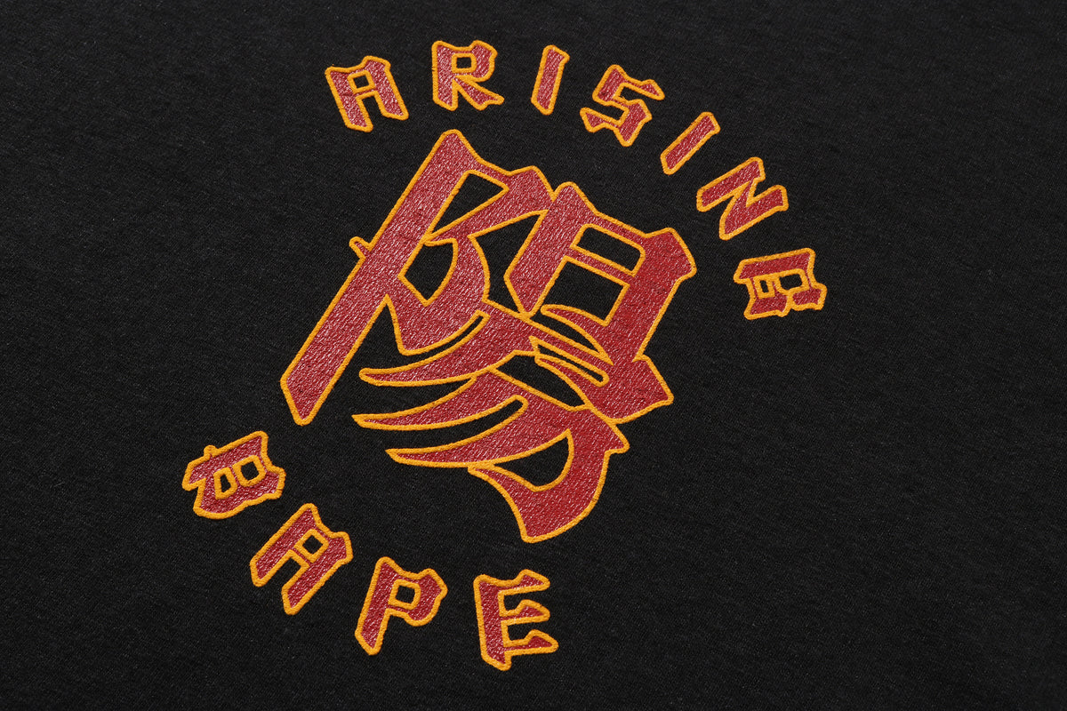 A RISING BAPE L/S TEE