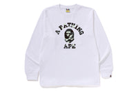 CITY CAMO COLLEGE LS TEE