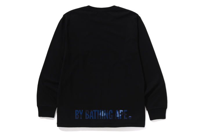 COLOR CAMO APE FACE STA LS TEE