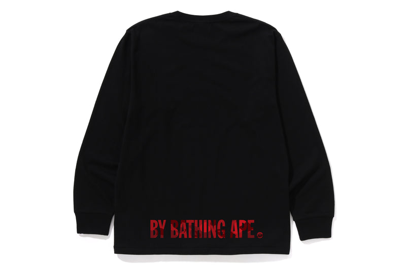 COLOR CAMO APE FACE STA LS TEE