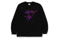 COLOR CAMO APE FACE STA LS TEE