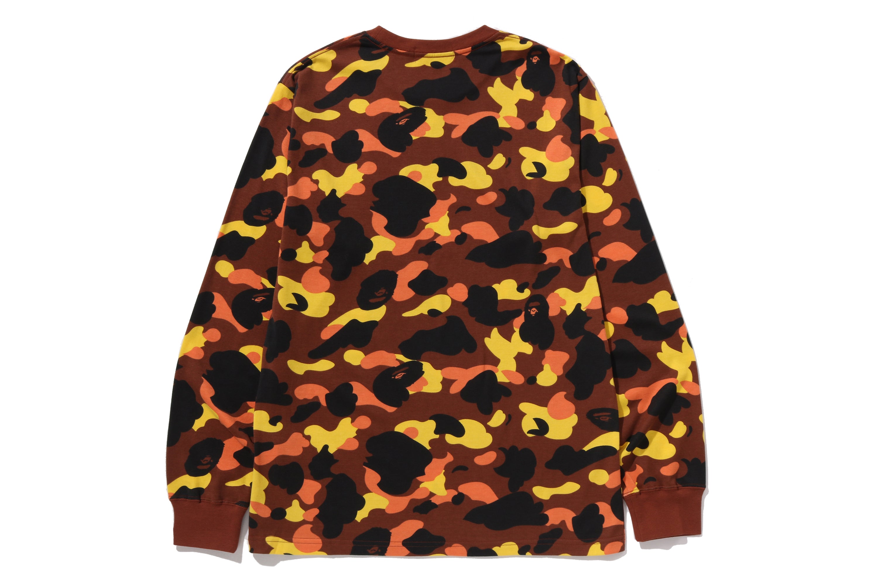 1ST CAMO ONE POINT LS TEE – eu.bape.com