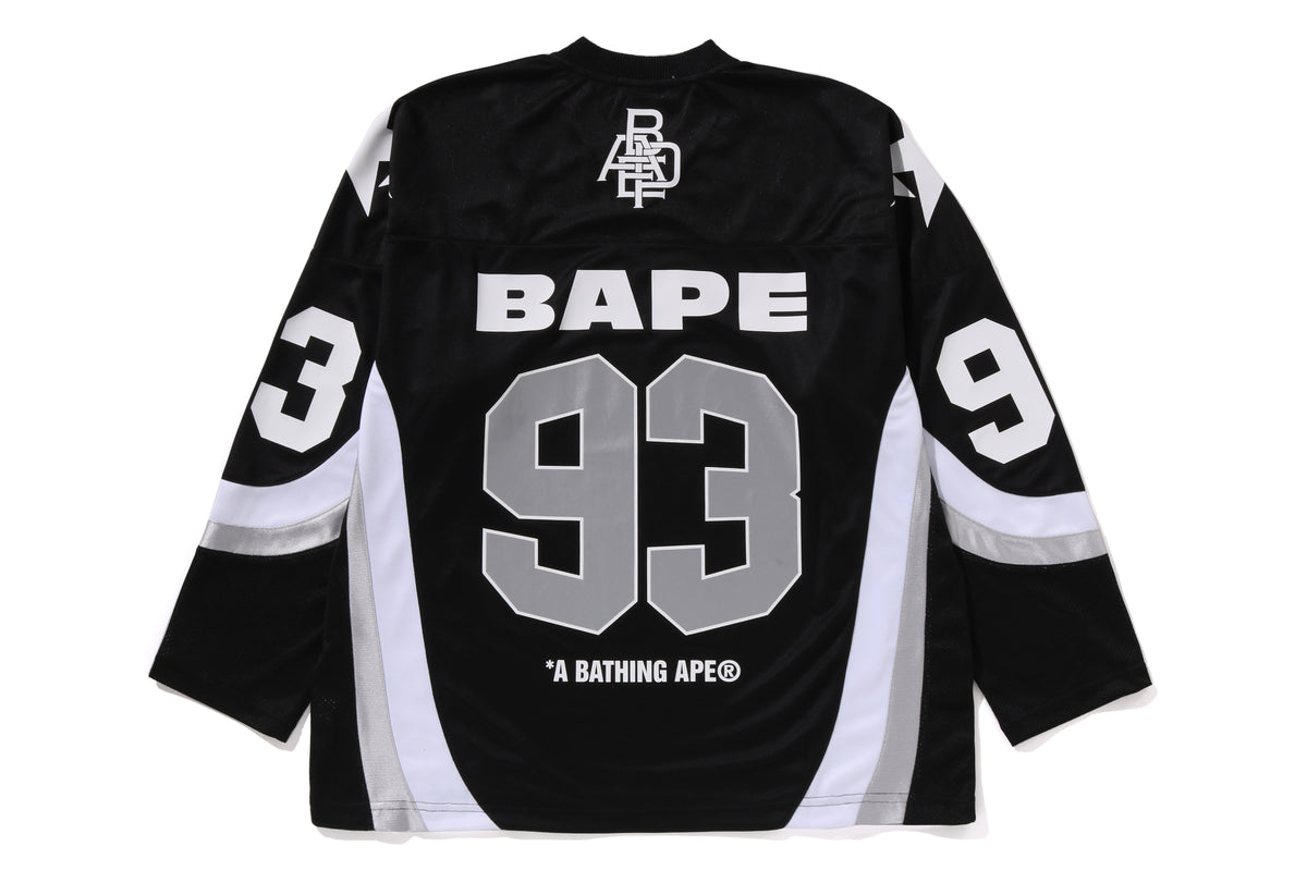 LINE CAMO JACQUARD LOGO RELAXED FIT ICE HOCKEY JERSEY