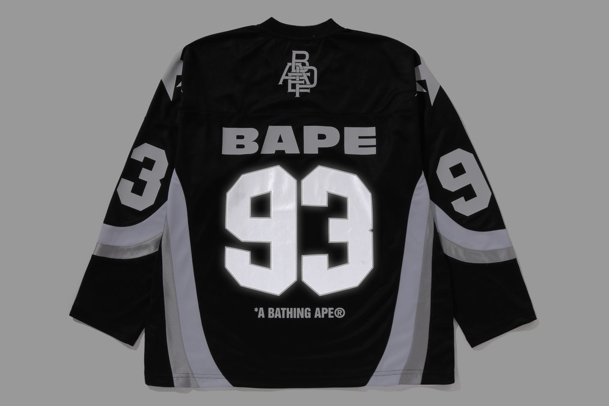 LINE CAMO JACQUARD LOGO RELAXED FIT ICE HOCKEY JERSEY