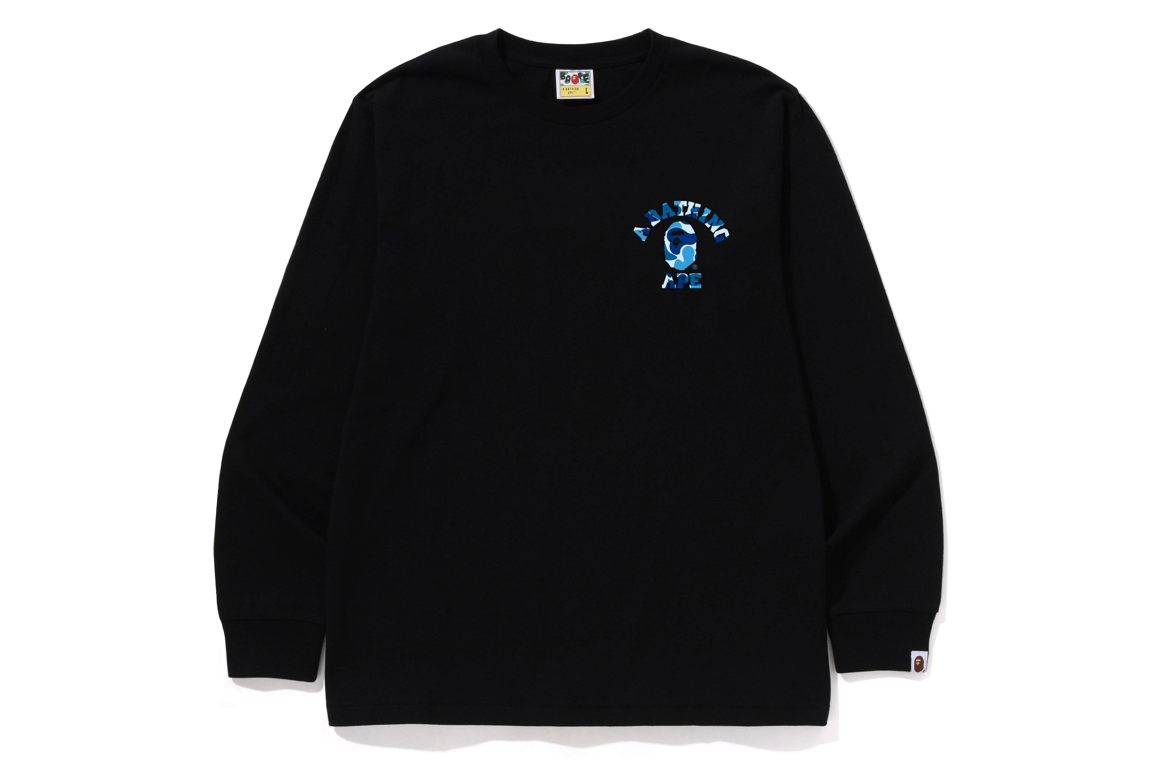 ABC CAMO COLLEGE ATS LS TEE – eu.bape.com