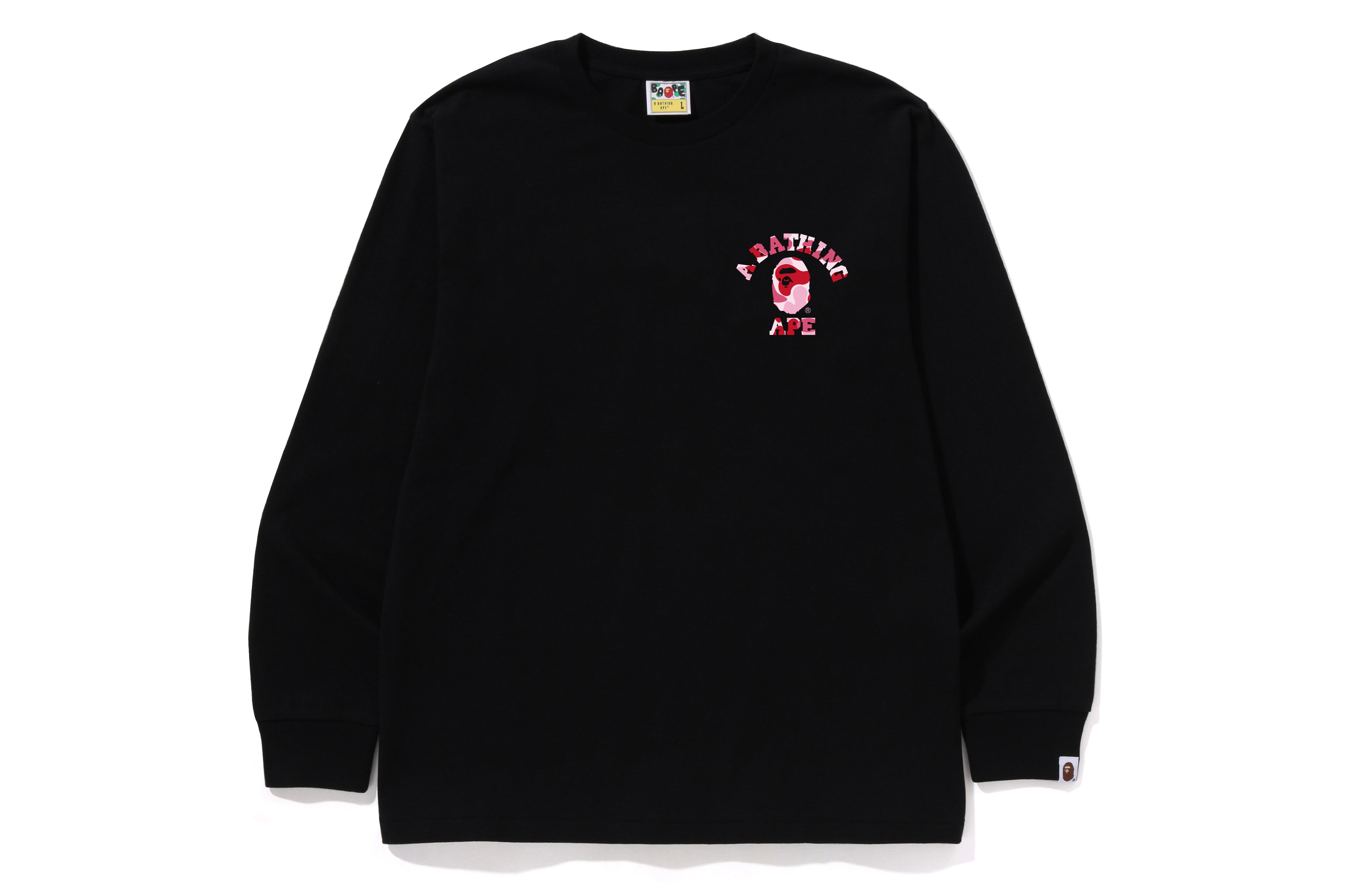 ABC CAMO COLLEGE ATS LS TEE – eu.bape.com