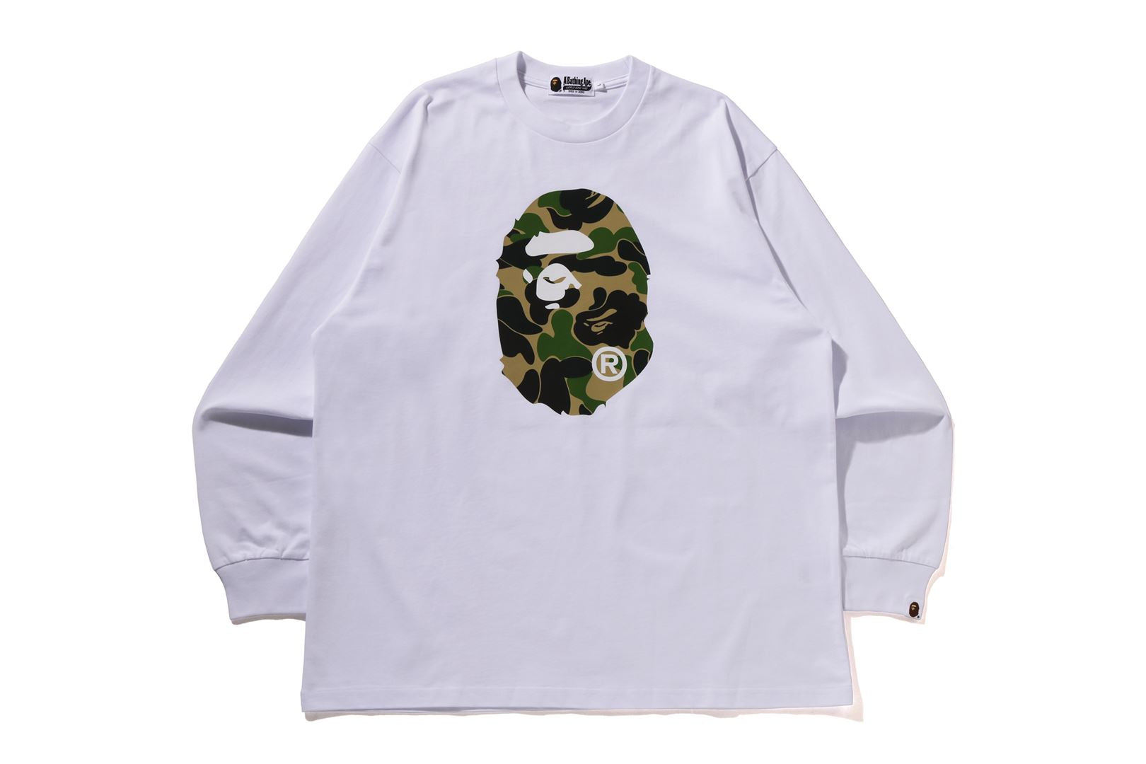 ABC CAMO APE HEAD RELAXED FIT LS TEE – eu.bape.com