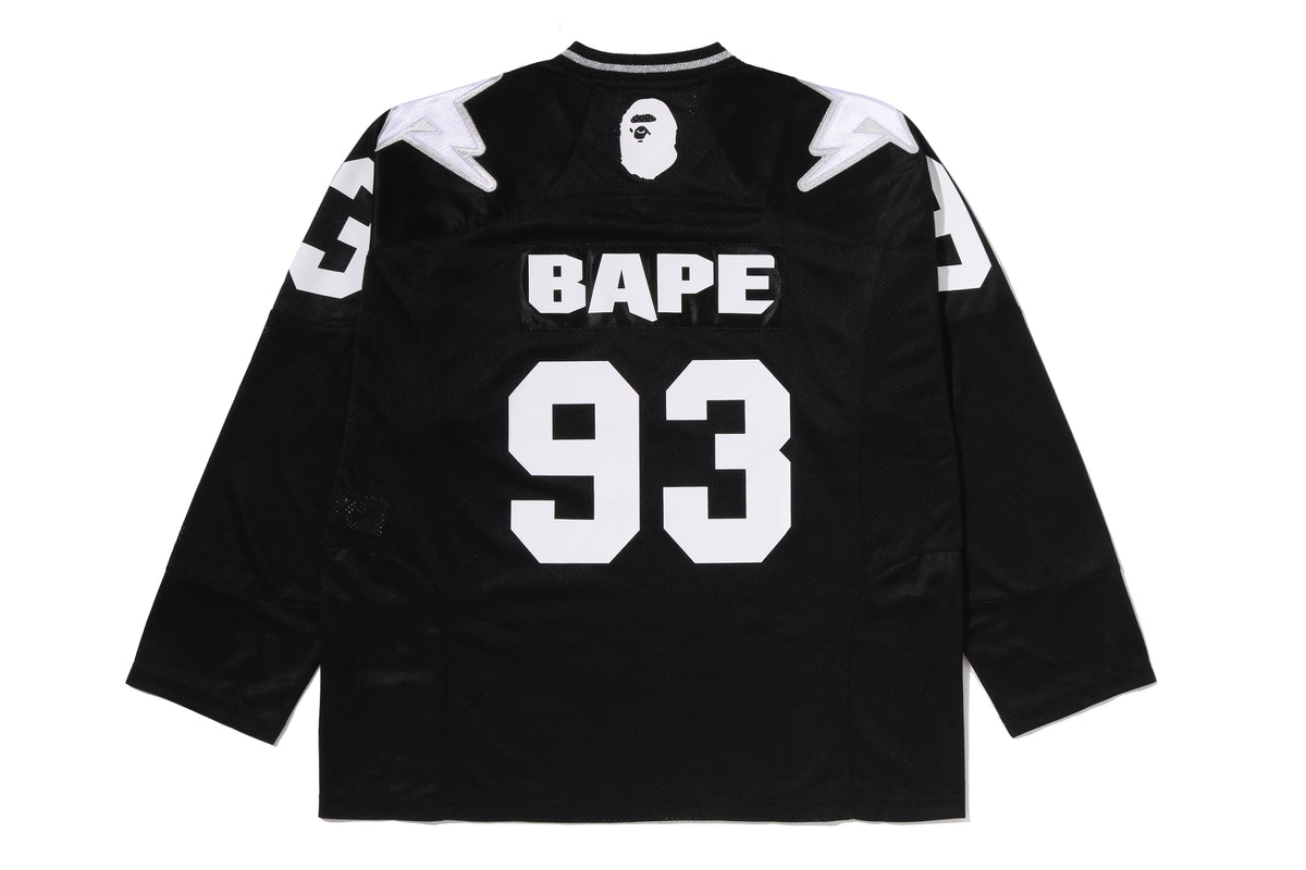 LINE CAMO MULTI LOGO CROPPED FIT FOOTBALL JERSEY