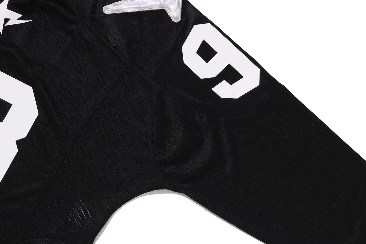 LINE CAMO MULTI LOGO CROPPED FIT FOOTBALL JERSEY