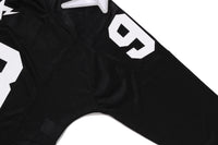 LINE CAMO MULTI LOGO CROPPED FIT FOOTBALL JERSEY