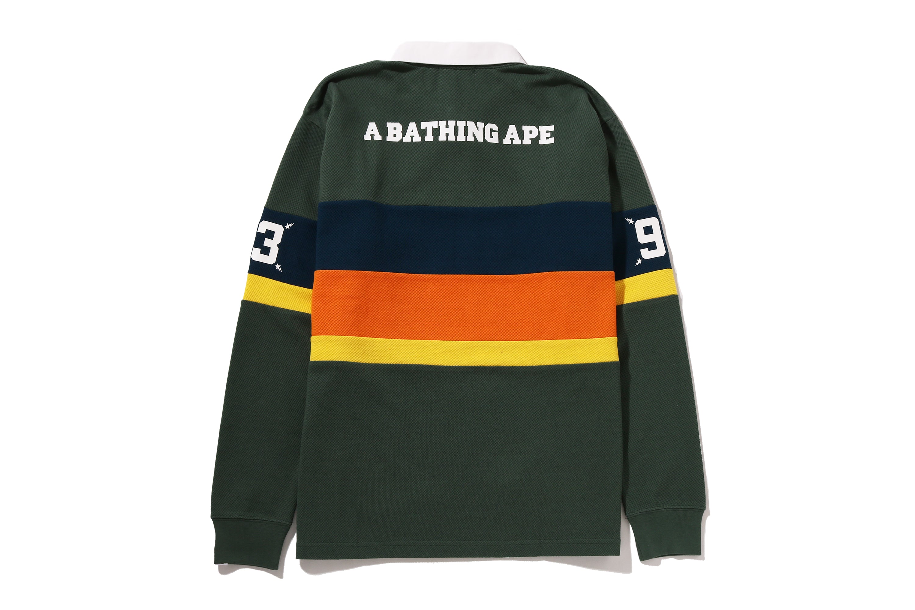 BY BATHING APE STRIPED RUGBY SHIRT – eu.bape.com