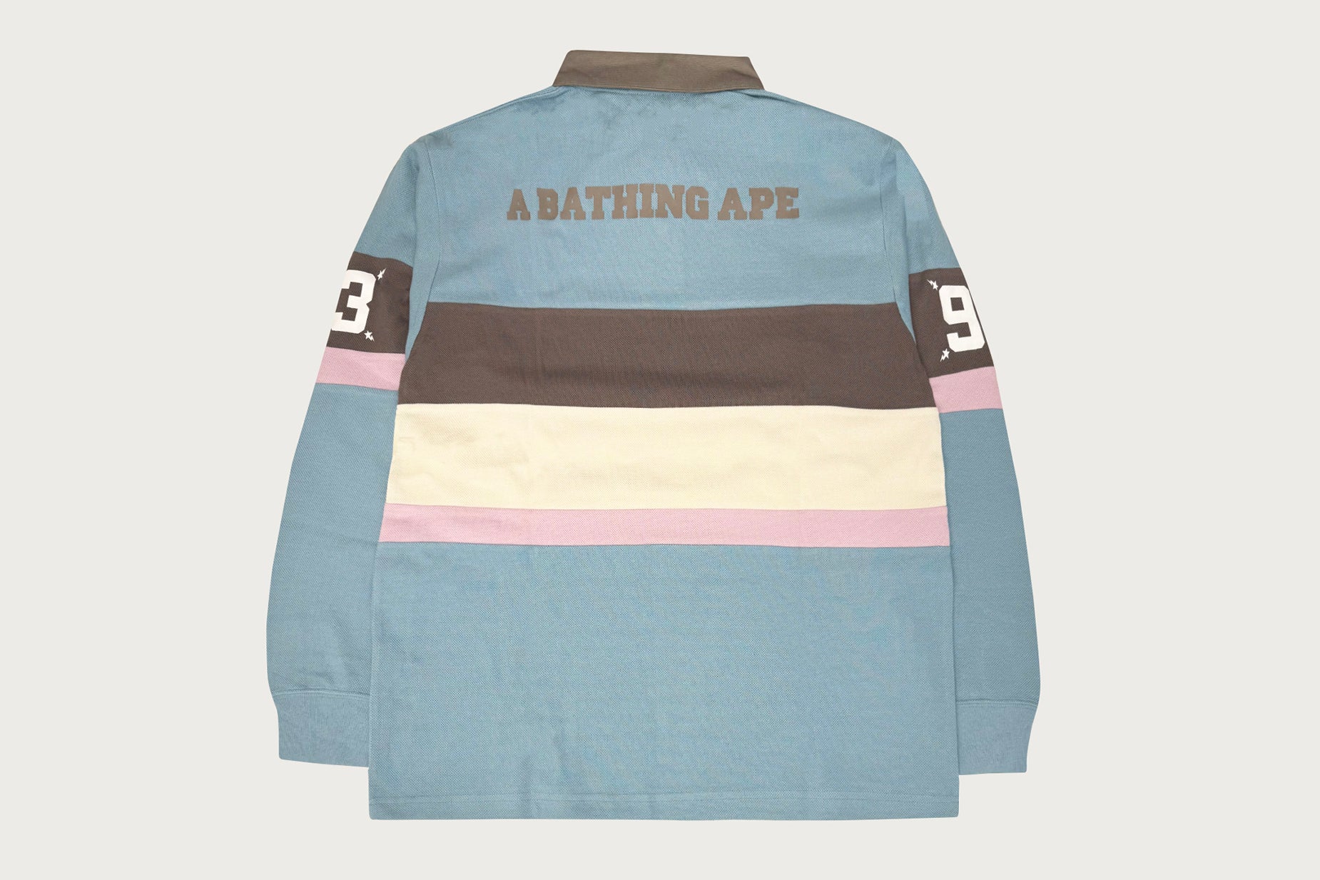 BY BATHING APE STRIPED RUGBY SHIRT – eu.bape.com
