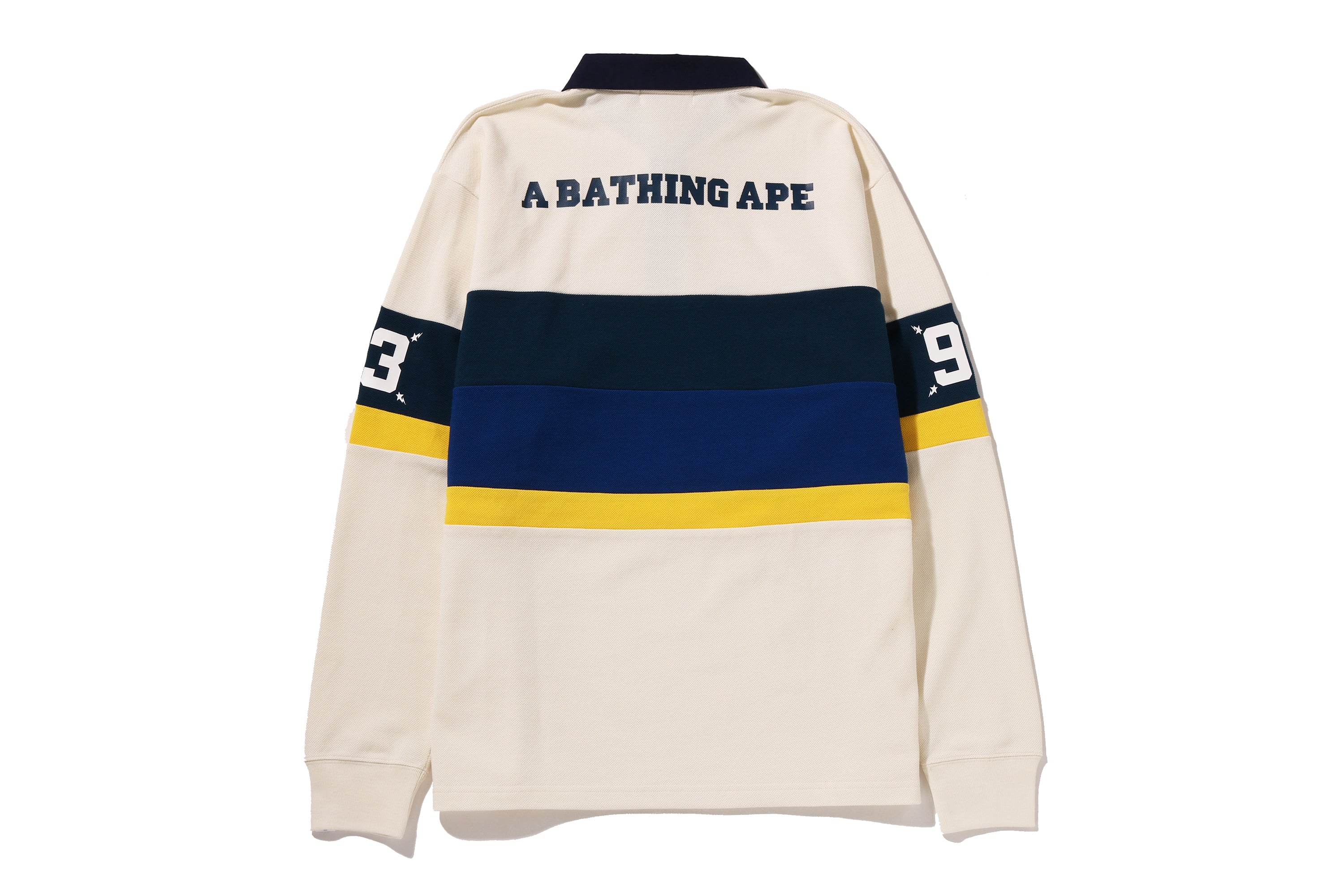BY BATHING APE STRIPED RUGBY SHIRT – eu.bape.com