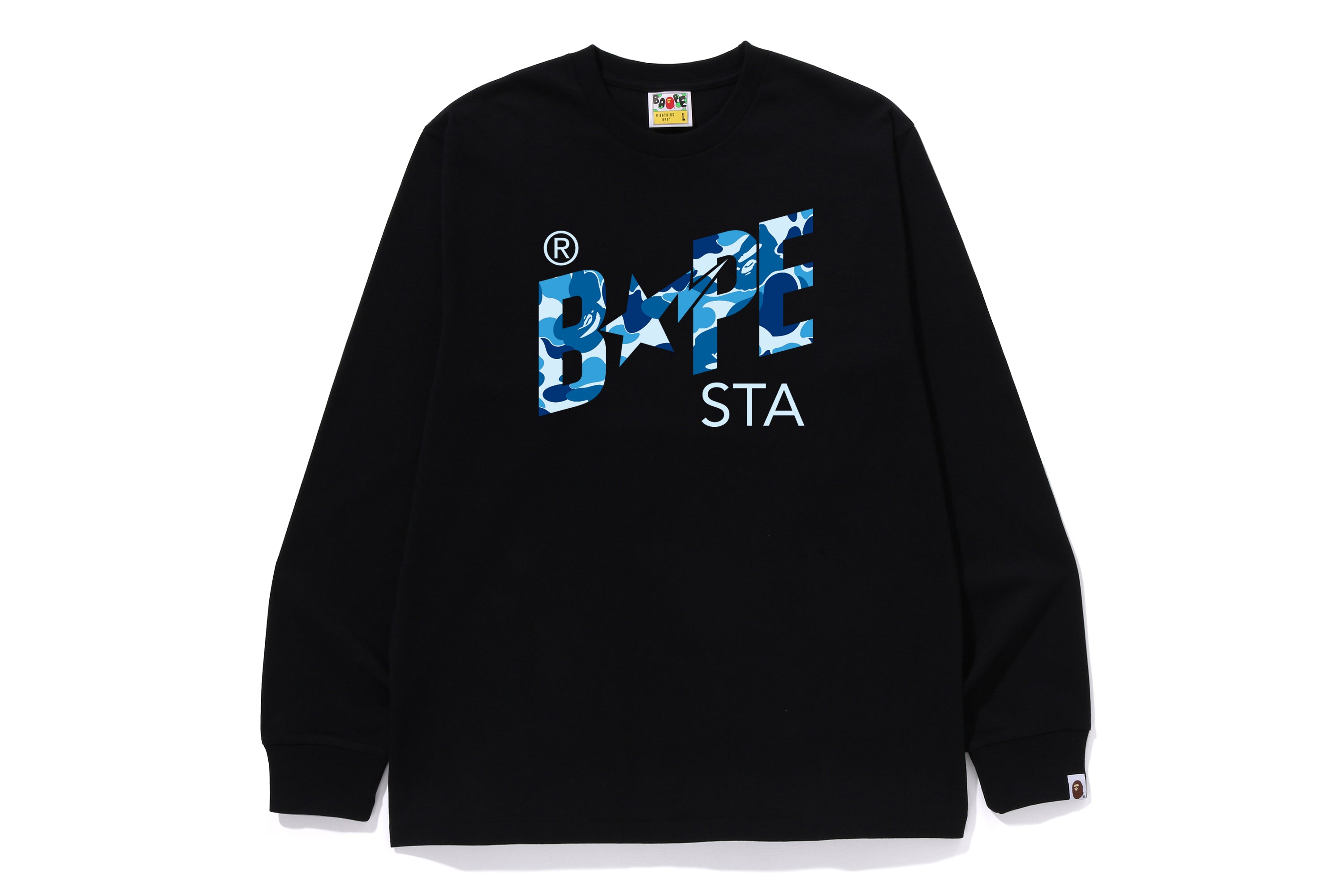 ABC CAMO BAPE STA LS TEE – eu.bape.com