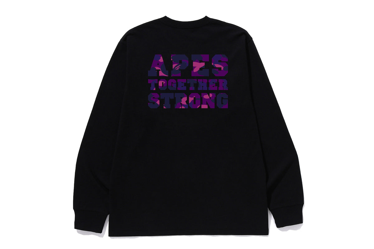 COLOR CAMO COLLEGE ATS LS TEE
