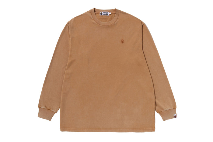 GARMENT DYED ONE POINT RELAXED FIT LS TEE