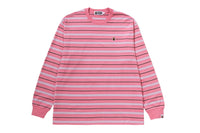 ONE POINT STRIPE RELAXED FIT LS TEE