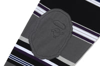 BY BATHING APE STRIPE RELAXED FIT POLO LS TEE