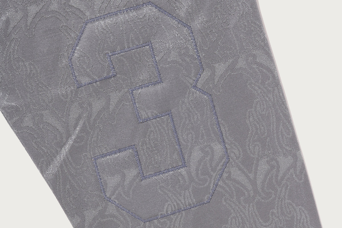MULTI LOGO RELAXED FIT FOOTBALL LS JERSEY