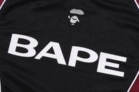 BAPE SOCCER LOGO WARM UP RELAXED FIT LS TEE