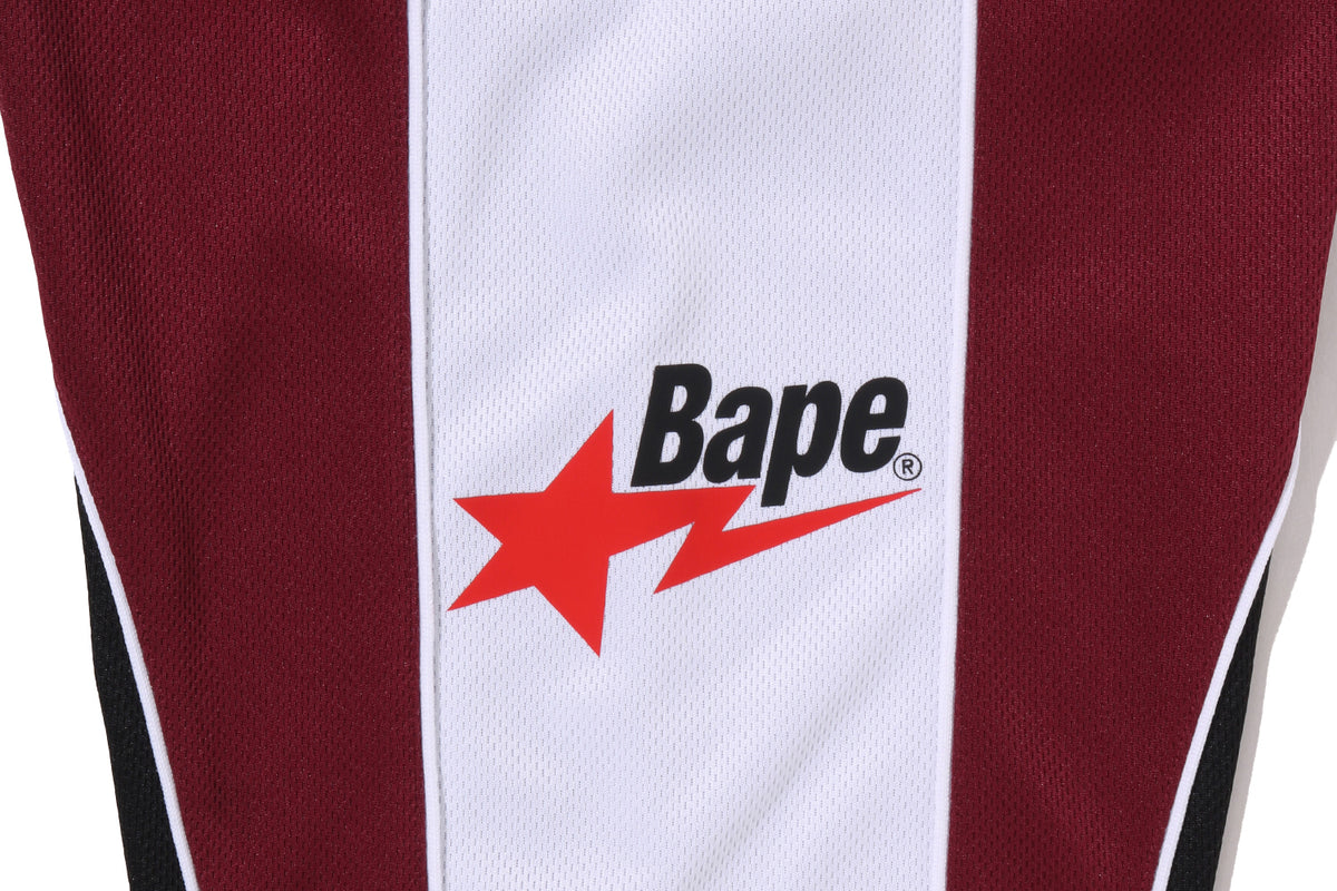 BAPE SOCCER LOGO WARM UP RELAXED FIT LS TEE
