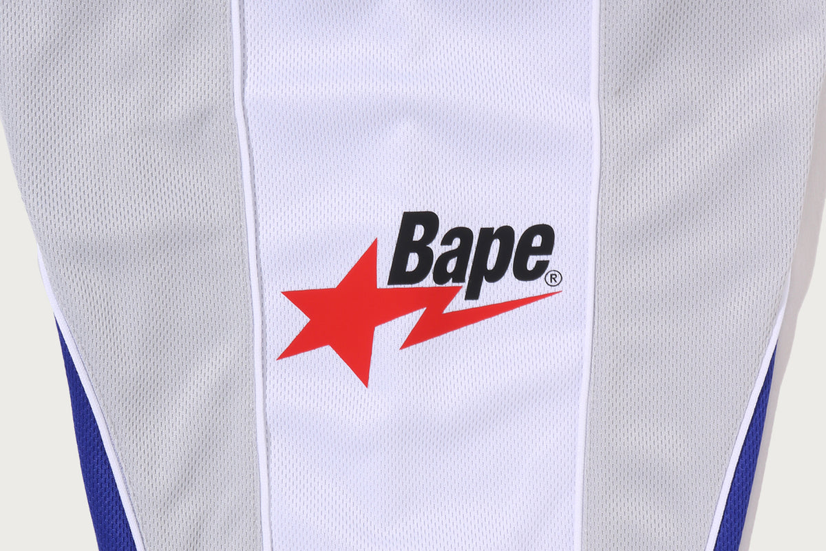 BAPE SOCCER LOGO WARM UP RELAXED FIT LS TEE