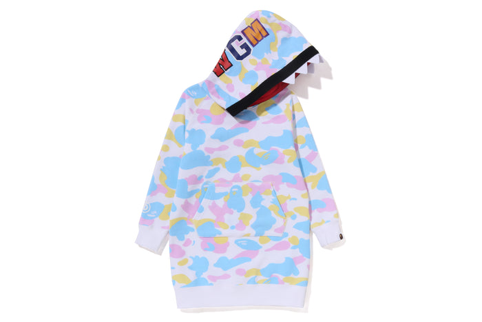 NEU MULTI CAMO SHARK HOODIE EINTEILIGER KINDER