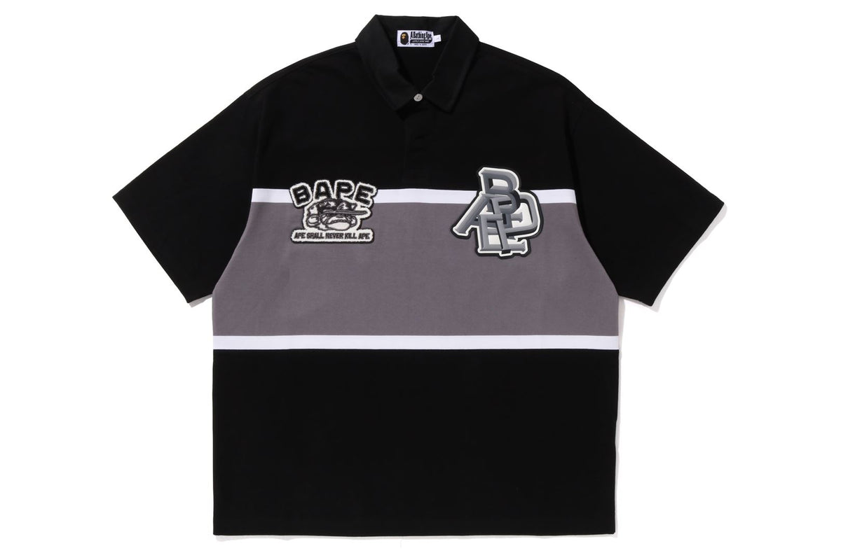 POLO DA RUGBY OVERSIZE COLOR BLOCK