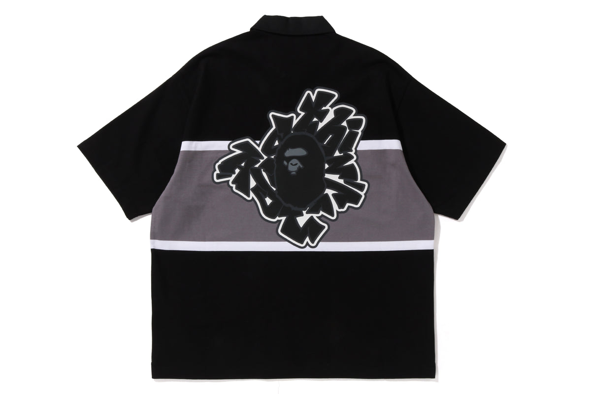 POLO DA RUGBY OVERSIZE COLOR BLOCK