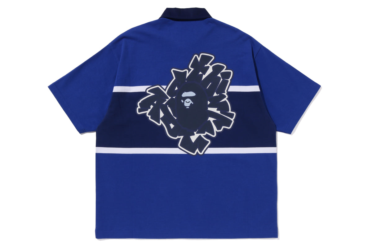 POLO DA RUGBY OVERSIZE COLOR BLOCK