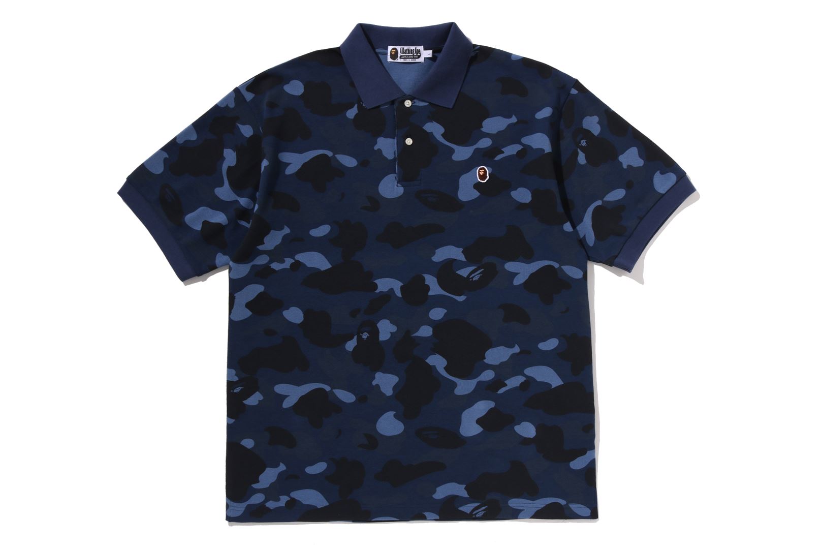 COLOR CAMO ONE POINT RELAXED FIT POLO – eu.bape.com
