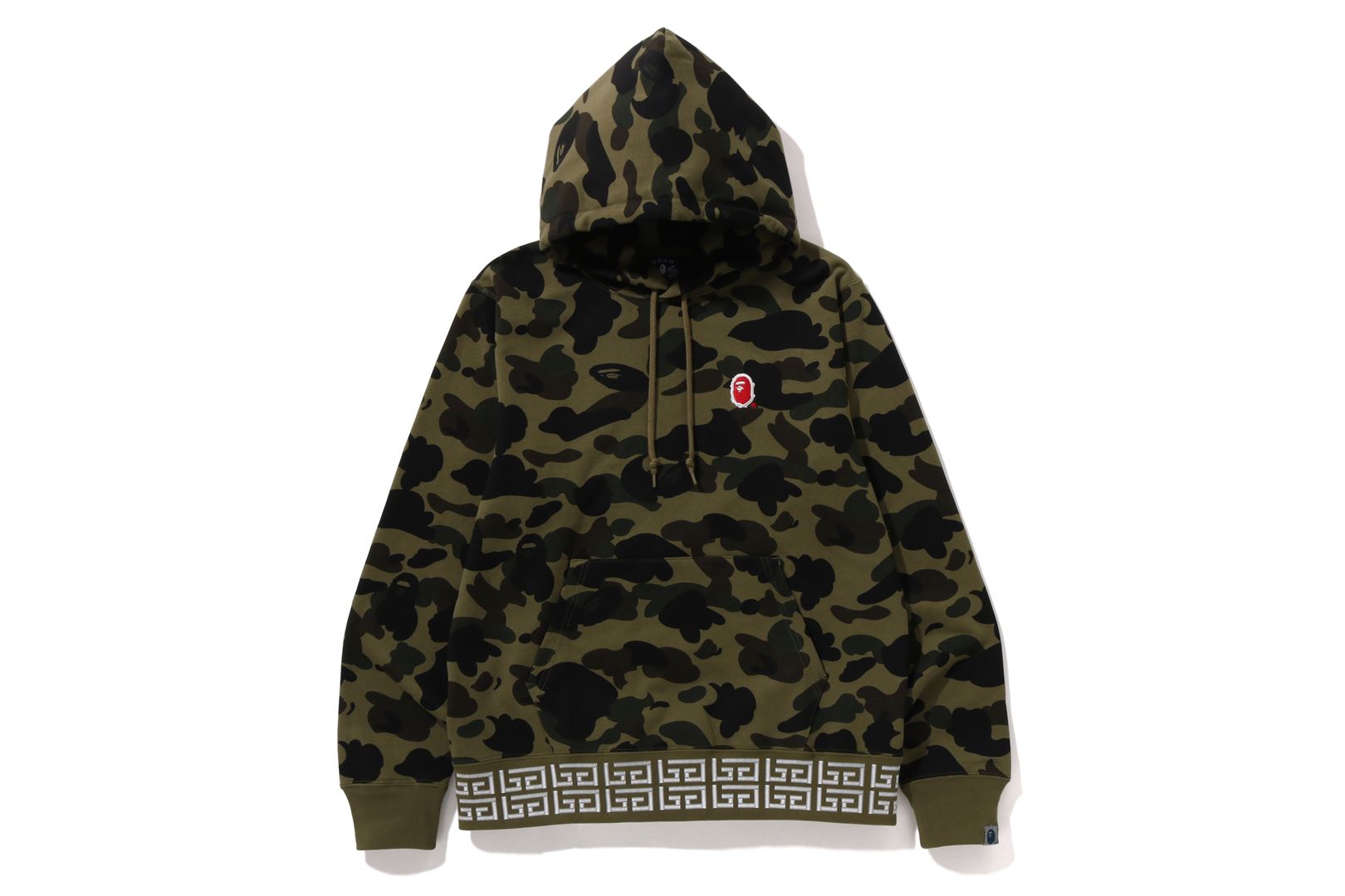 Bape 1st camo college wide pullover hoodie best sale