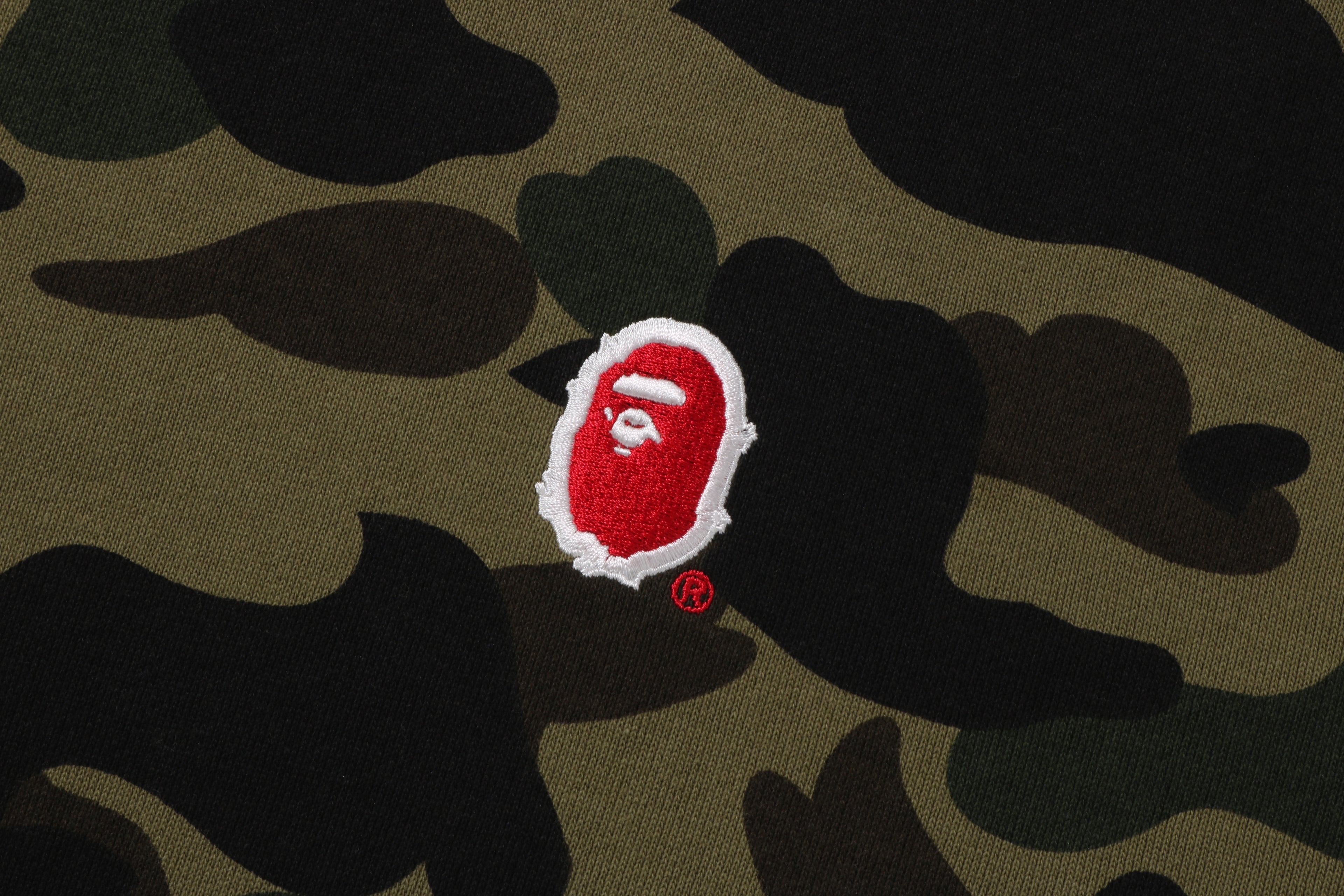 1ST CAMO BRUSH COLLEGE PULLOVER HOODIE MENS – eu.bape.com