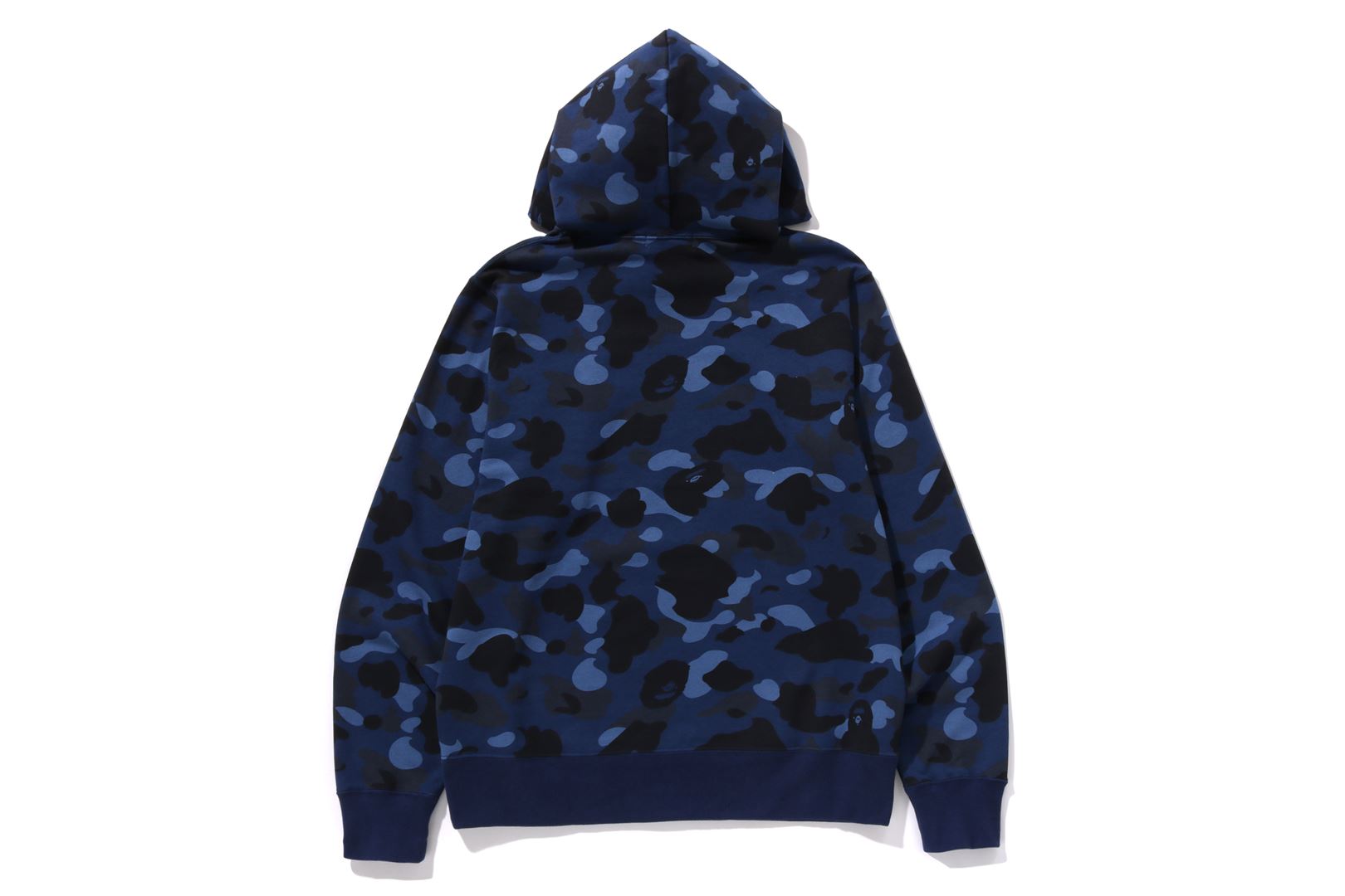 2024 Blue Paint Splatter Camo Pullover Hoodie