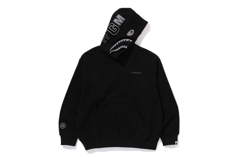 SHARK LOGO RELAXED FIT PULLOVER HOODIE MENS