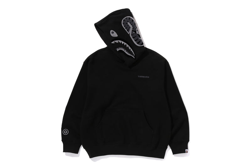 SHARK LOGO RELAXED FIT PULLOVER HOODIE MENS