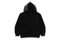 SHARK LOGO RELAXED FIT PULLOVER HOODIE MENS