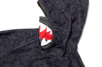 BAPE BY KAZUKI KURAISHI PIXELATE CAMO SHARK RELAXED FIT HOODIE