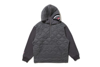 BAPE BY KAZUKI KURAISHI HALF ZIP SHARK RELAXED FIT HOODIE