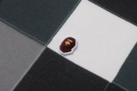 MULTI COLOR PATCHWORK PULLOVER HOODIE