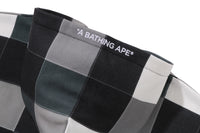 MULTI COLOR PATCHWORK PULLOVER HOODIE