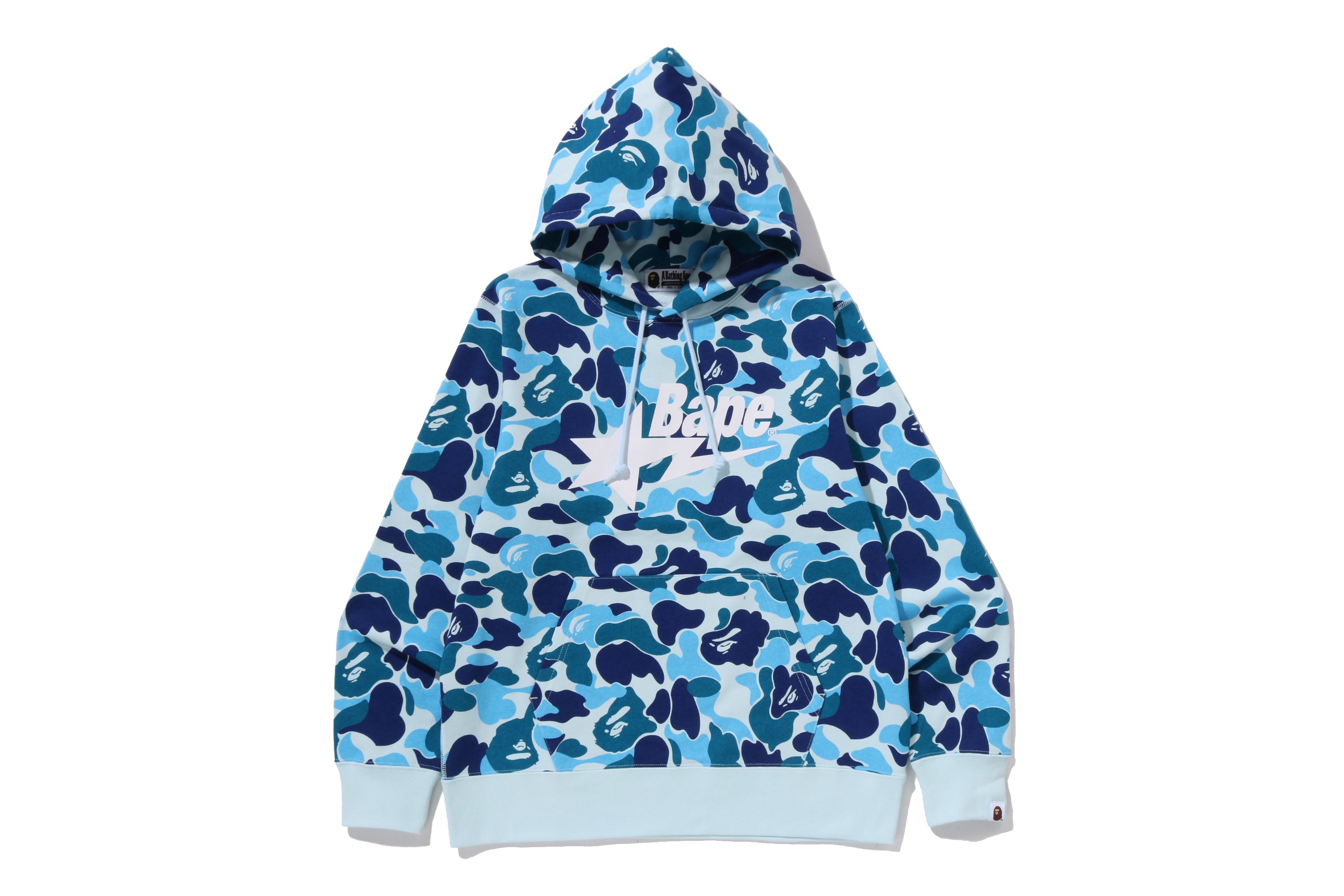 A BATHING APE BLUE FLAME スウェット BAPE Fire Camo Shark Full Zip Hoodie Blue Men's - SS19 - US