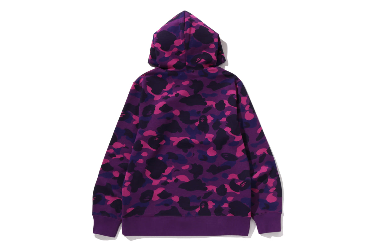 COLOR CAMO BAPE PULLOVER HOODIE