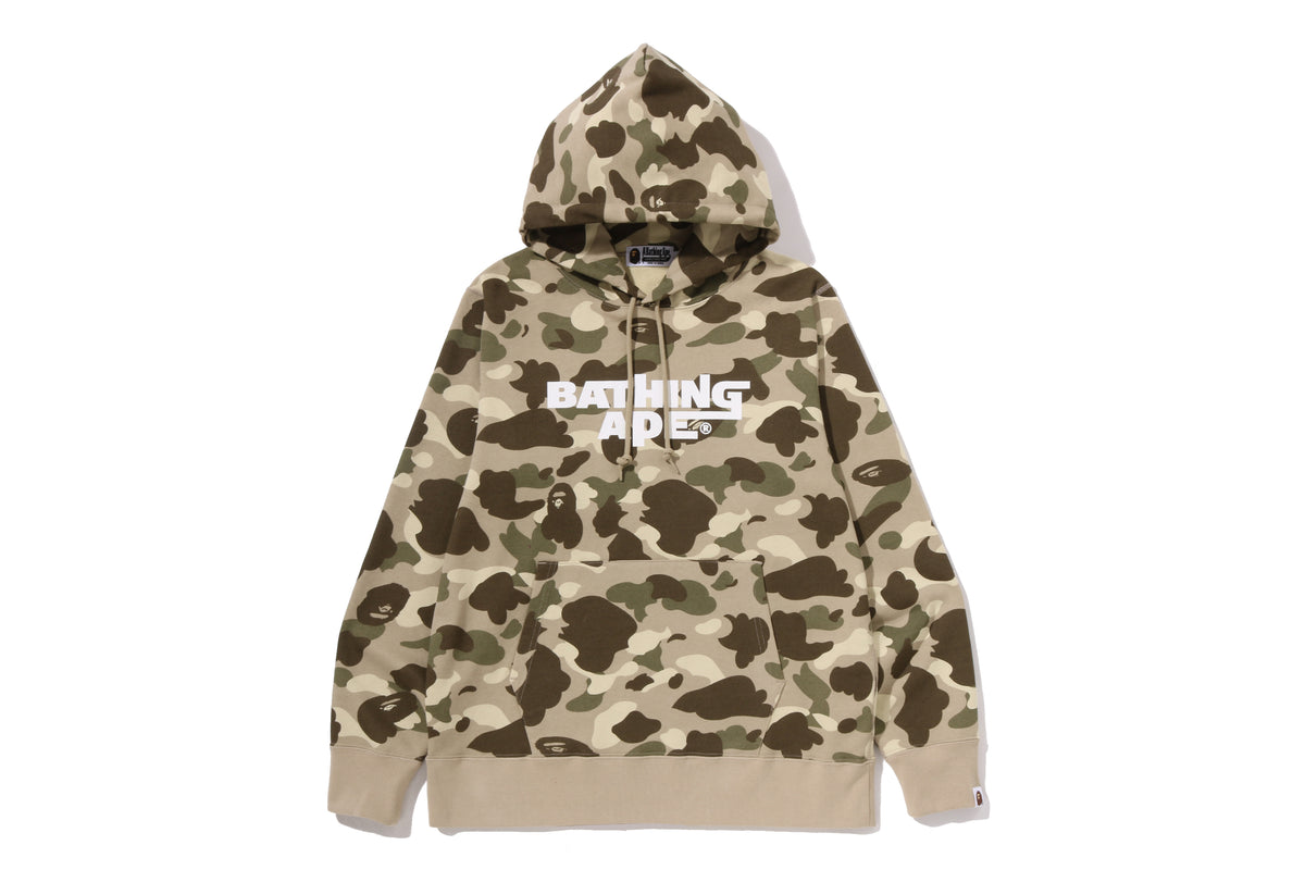 COLOR CAMO PULLOVER HOODIE