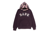TIGER CAMO BAPE LOGO PULLOVER HOODIE LADIES