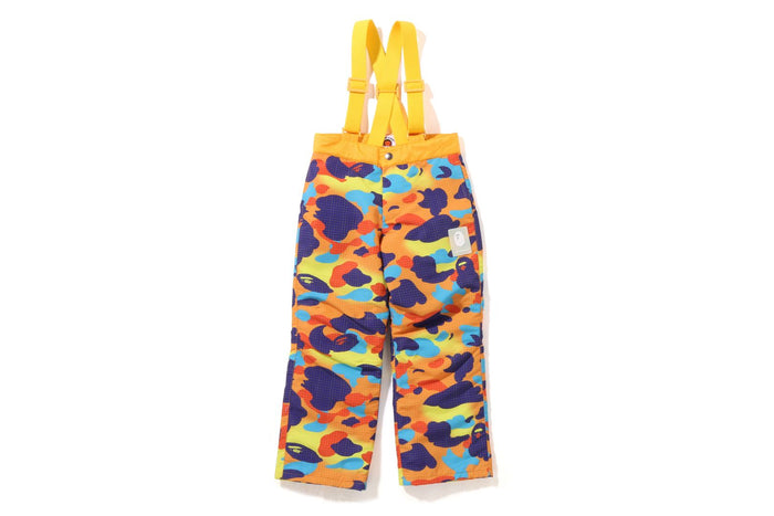 GRID CAMO SUSPENDERS PANTS KIDS