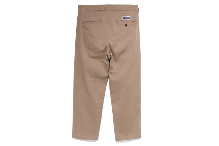 ONE POINT LOOSE FIT CHINO PANTS MENS